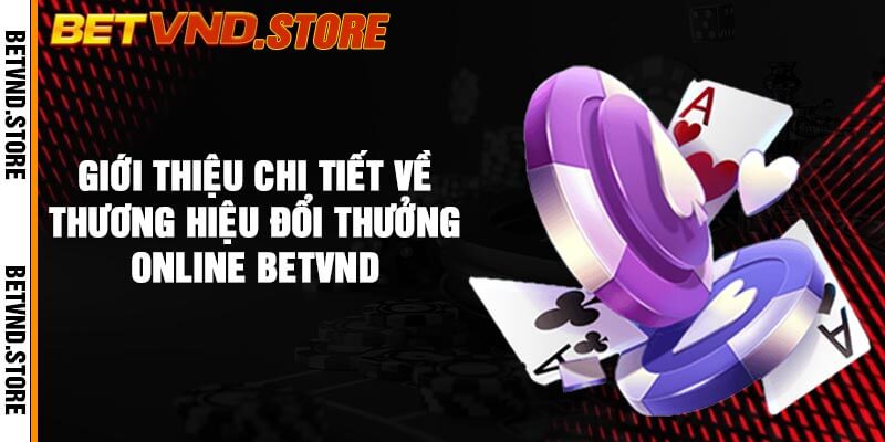 Giới thiệu chi tiết về thương hiệu đổi thưởng online Betvnd